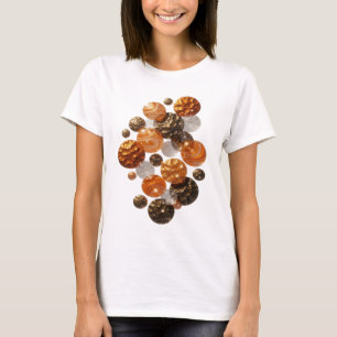 T-shirt graphique tendance argenté ORANGE STARS
