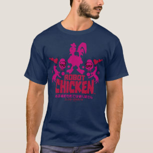 T-shirt Graphique Unicorne Nerd de poulet robot
