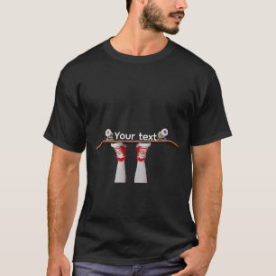 T-Shirt Graphique Urbain Patinage