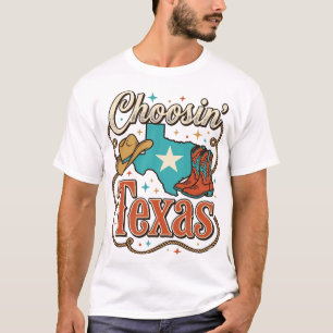 T-shirt graphique vintage cowgirl Texas Western De