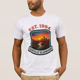 T-shirt graphique Vintage élégant