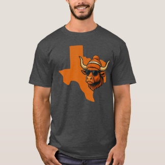 T-shirt Graphique vintage Texas Amoureux du Texas Hommes F