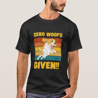 T-Shirt Graphique Zero Woofs Given - Hommes amateu