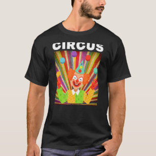 T-shirt Graphiques Clown Cirque Pour Circus Party
