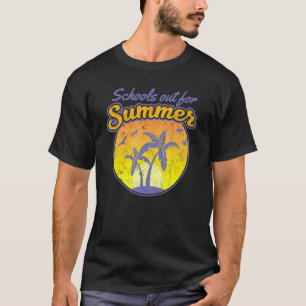 T-shirt Graphiques de vacances décontractées d'été fin des