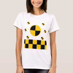 T-shirt Graphiques des marqueurs de test d'écrasement