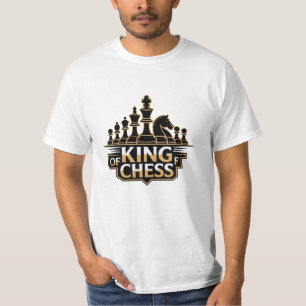 T-shirt Graphiques Whimsical pour les joueurs d'échecs