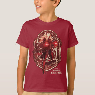 T-shirt Graphisme Art Nouveau de la Sorcière Écarlate