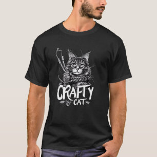 T-shirt Graphisme Chat Chiche - Maine Coon avec Dessin de