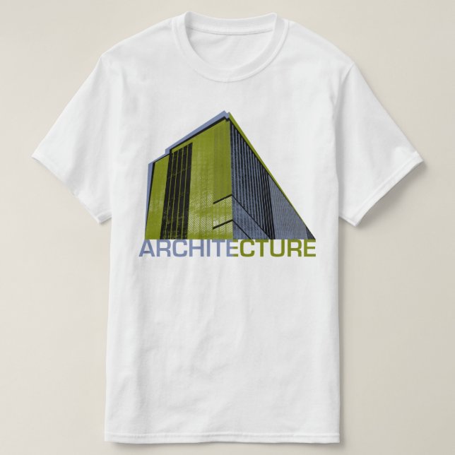 T-shirt Graphisme d'Architecture (Design devant)