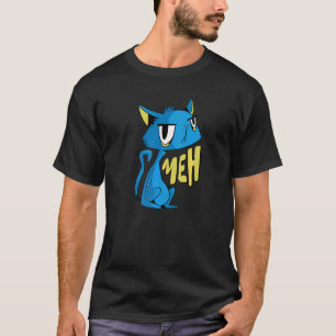 T-shirt Graphisme de chat meh pour chat