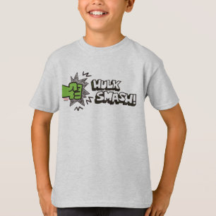 T-shirt Graphisme de gribouillis de poing de Hulk