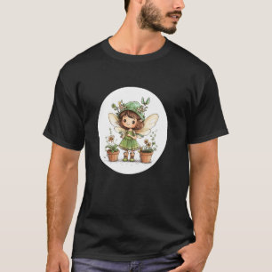 T-shirt Graphisme de jardinier fée enchanteur pour le prin