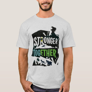T-shirt Graphisme de la Garde Lion plus fort