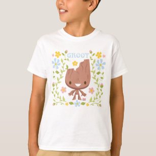T-shirt Graphisme de la graine florale