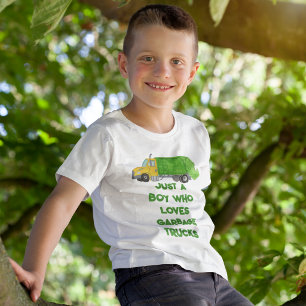 T-shirt Graphisme de message personnalisé pour camion à or