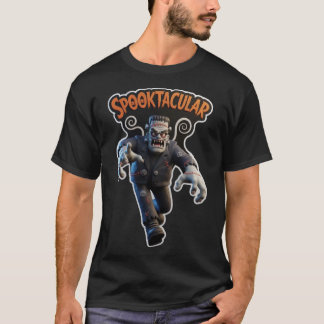 T-shirt Graphisme de monstre de Frankenstein Spooktacular