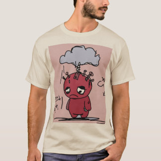 T-shirt Graphisme de monstre expressionniste abstrait rétr