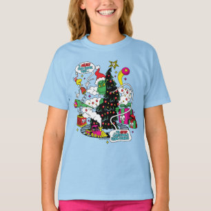 T-shirt Graphisme de Noël coloré de Grinch