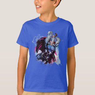 T-shirt Graphisme de personnage à l'aquarelle de Thor