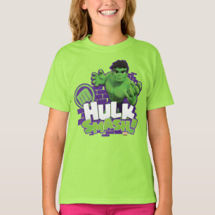 T-shirt Graphisme de personnage HULK SMASH !