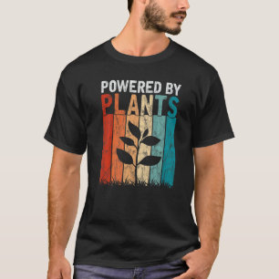 T-shirt Graphisme de plantes rétro pour un jardinier migno