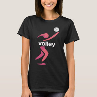 T-shirt Graphisme de sport de volley-ball