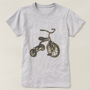 T-shirt Graphisme de tricycle pour enfants