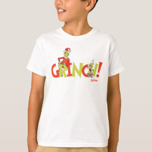 T-shirt Graphisme du logo du personnage Grinch !