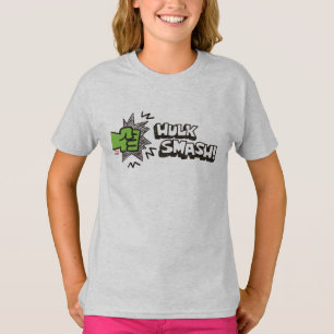 T-shirt Graphisme du poing de Hulk Smash Doodle