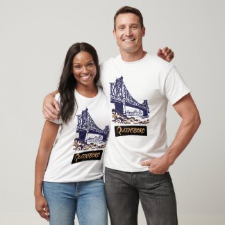 T-shirt Graphisme du pont Queensboro