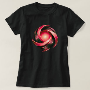 T-shirt Graphisme emblématique à arc entrelacé Luxe mode