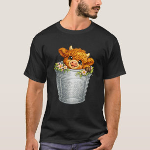 T-shirt Graphisme MINI vache des Highlands