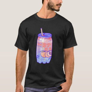 T-shirt Graphisme Threadless Laura O'Connor Peach Bubbles