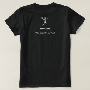 T-Shirt Graphiste Lecteur De Tennis - Sport Dynami
