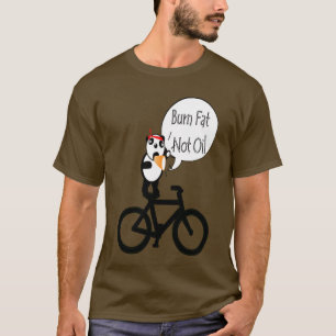 T-shirt Gras brûlées et non huile -