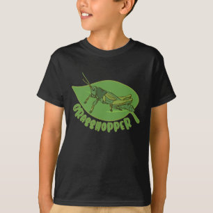 T-shirt Grasshopper Gardener Nature Entomologie Insecte
