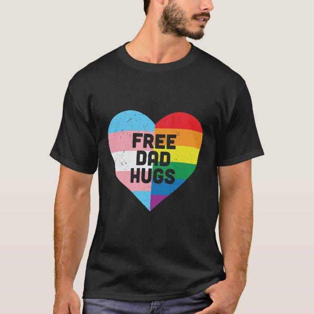 T-Shirt gratuit DAD Hugs (Devant)