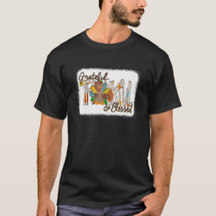 T-shirt Gratuit Remerciement Béni La Turquie Tombe Thanksg