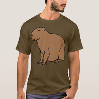 T-shirt Grave Capybara