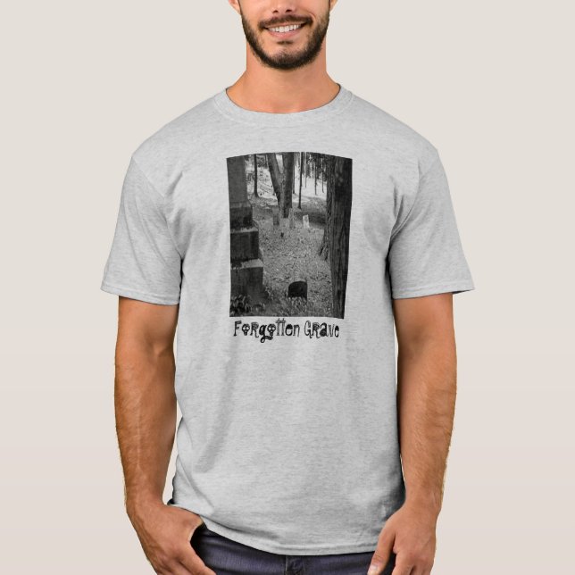 T-shirt Grave oubliée (Devant)