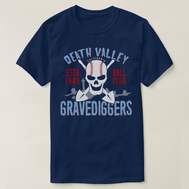 T-shirt Gravediggers de la vallée de la Mort (Design devant)