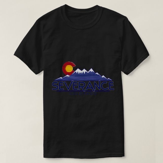 T-shirt Gravité Colorado bois montagnes (Design devant)