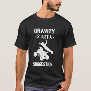 T-shirt Gravité Est Juste Une Suggestion Quatre Routeurs V