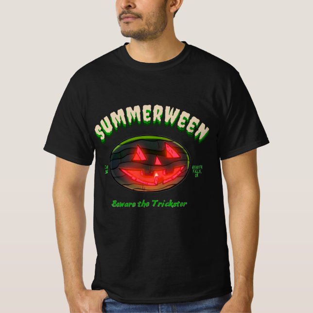 T-shirt Gravity Falls Summerween (Devant)