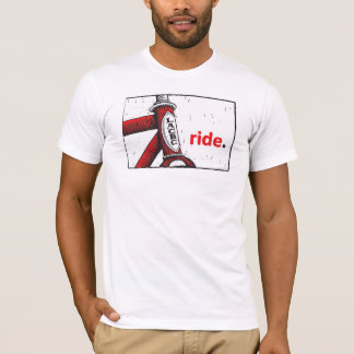 T-shirt Gravure sur bois en tour