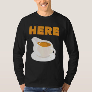 T-shirt Gravy - Ici - Costume Silly - 2 De 2 Meilleurs Ami