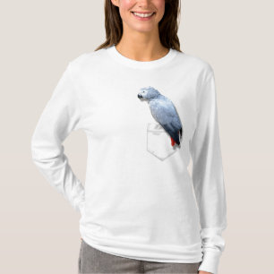 T-shirt Gray Africain Dans Votre Poche