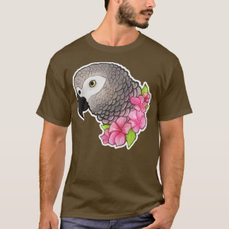 T-shirt Gray africain mignon