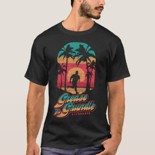 T-shirt Grease Le Grundle Distressed 90s Running FIT2SER